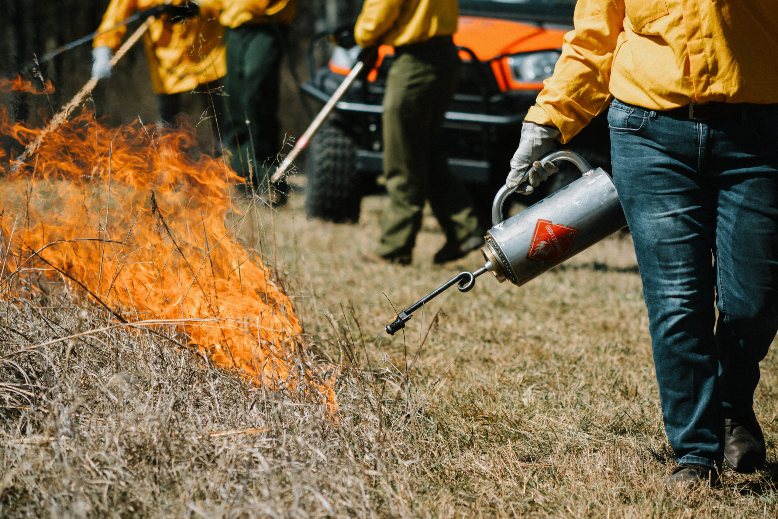 Taking Part In a Prescribed Burn with KCWL